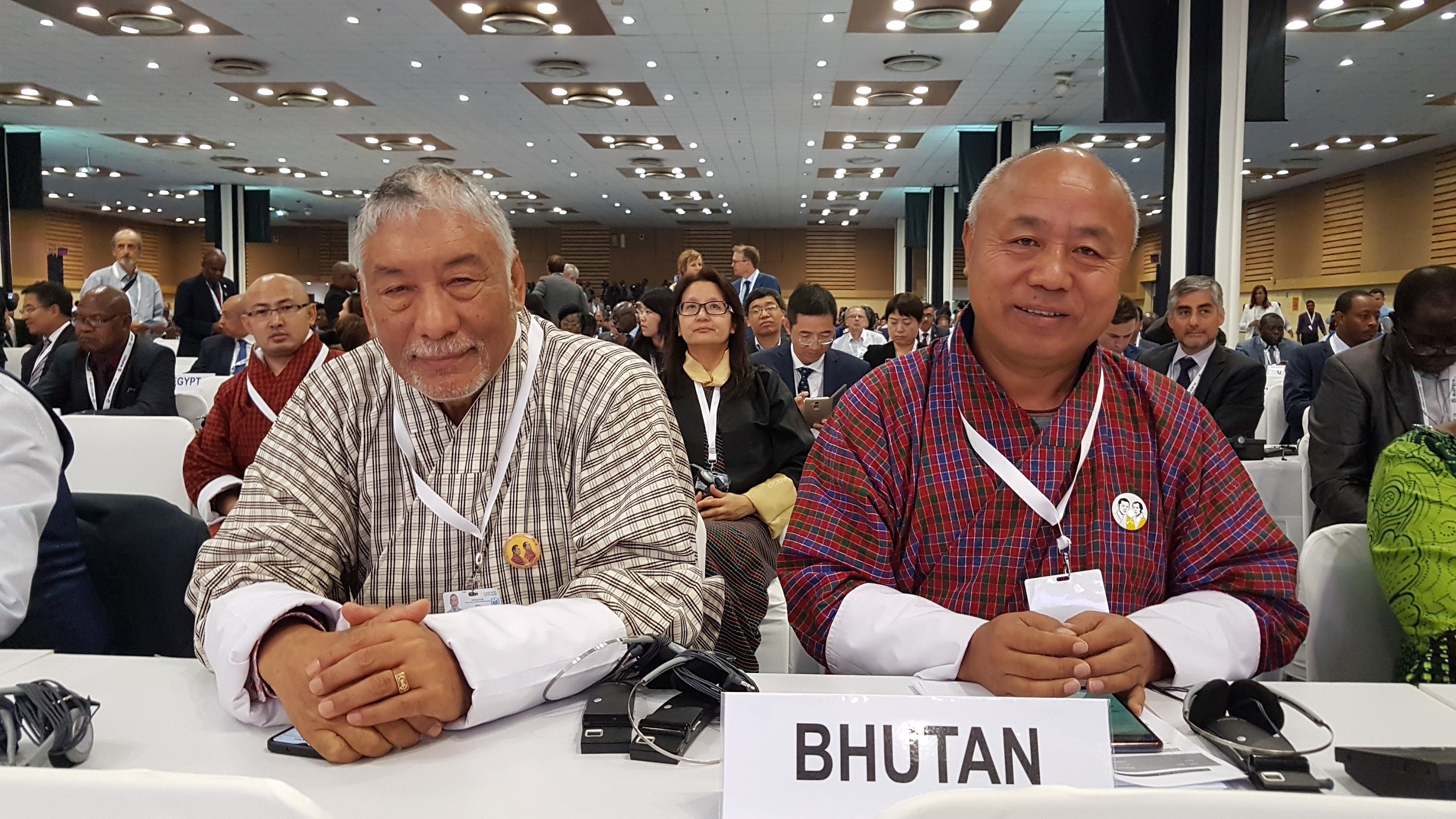 Lyonpo Yeshey Penjor, Minister of Agriculture & Forests of Bhutan at ...
